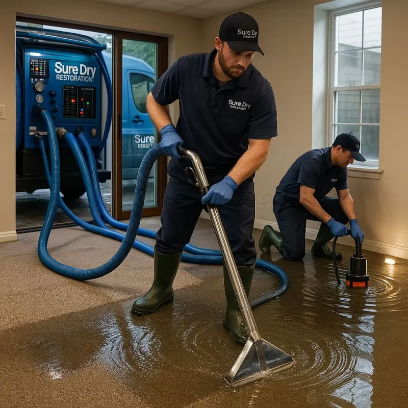 Water Extraction and Removal process in Collinsville, VA